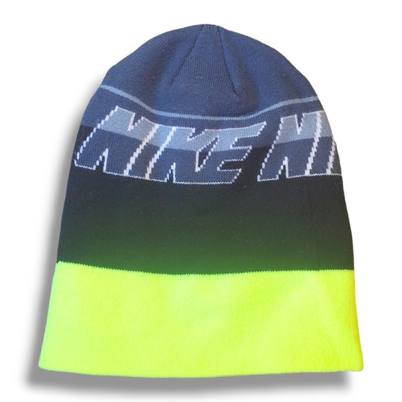 #BP Nike Yellow Black Beanie OS Fits Most Mens Hat - Picture 1 of 2